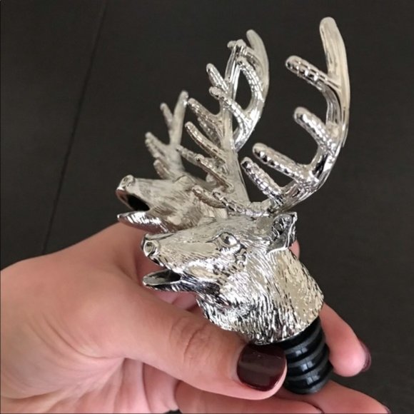 Dining Jagermeister 2deer Head Liquor Bottle Stopper Poshmark